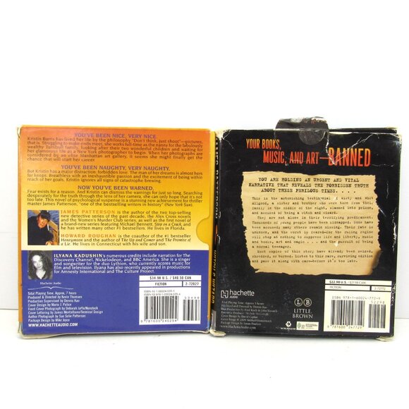 James Patterson Audiobooks Lot of 2 You've Been Warned, Witch & Wizard - Picture 6 of 6